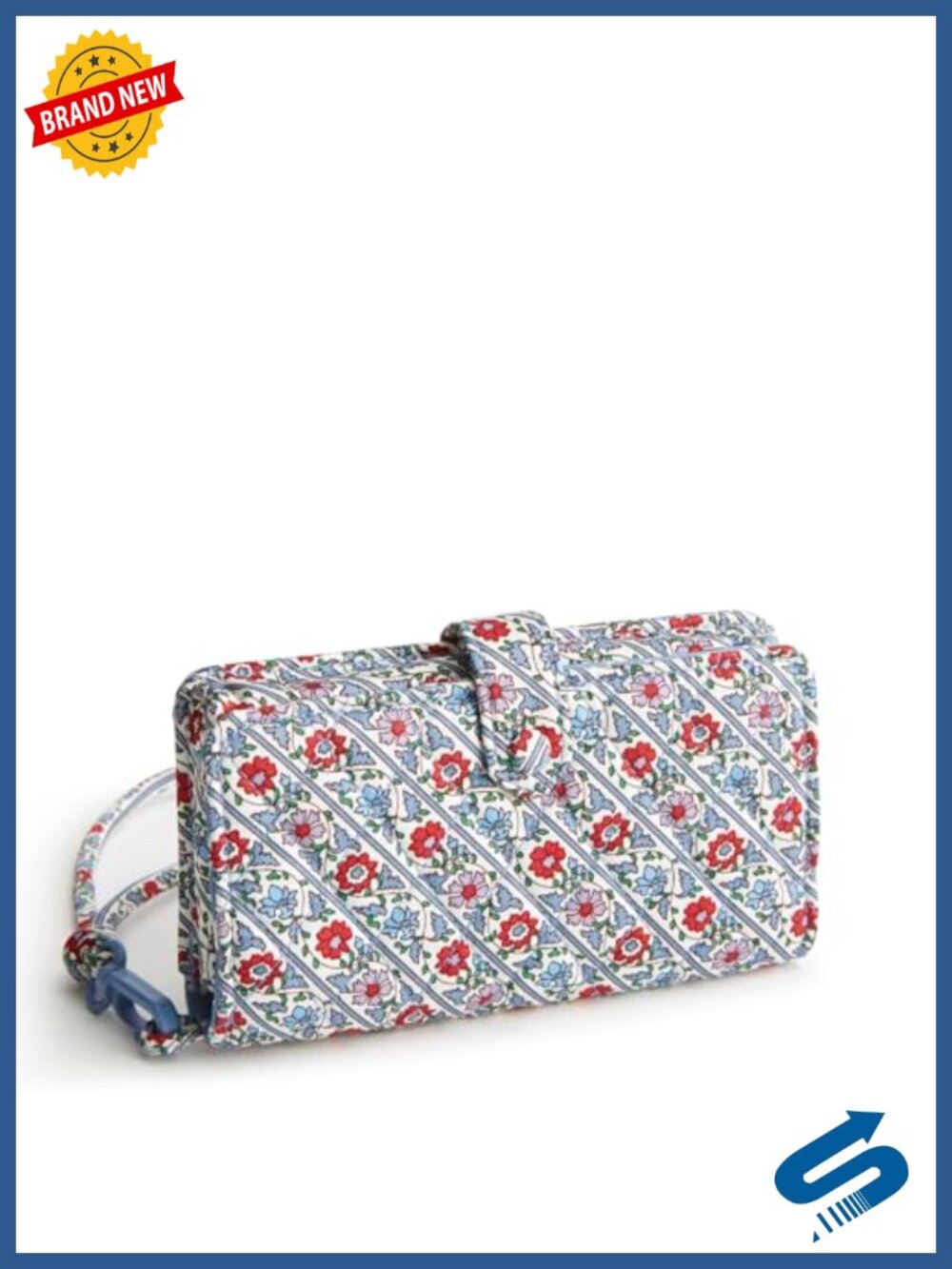 Premium Cotton Phone Wristlet with Wrist Strap